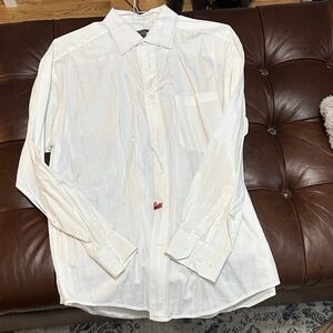 Johnston & Murphy White Dress Shirt
